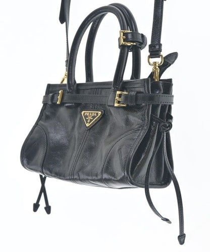 Prada Bonnie Leather Mini Handbag — view 8