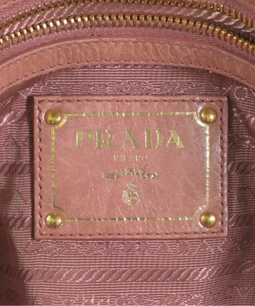 Prada Leather Handbag Pink — view 4