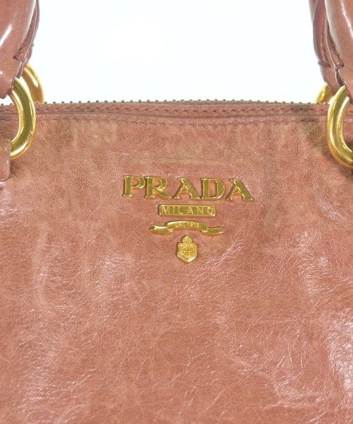 Prada Leather Handbag Pink — view 6