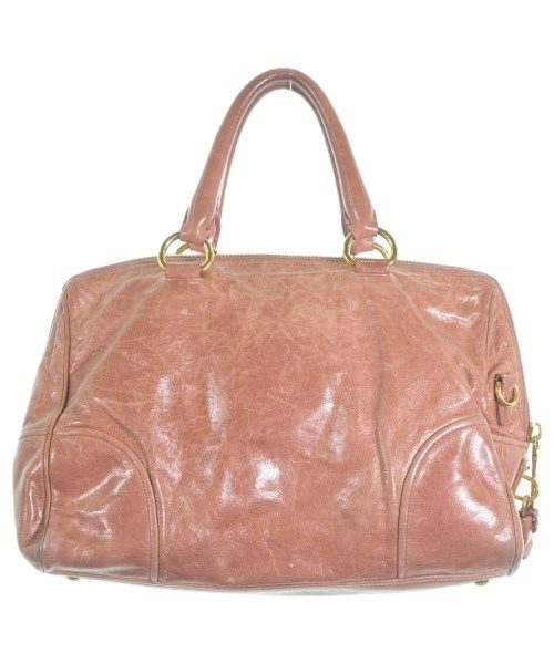 Prada Leather Handbag Pink — view 2