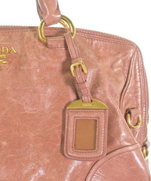 Prada Leather Handbag Pink — view 8