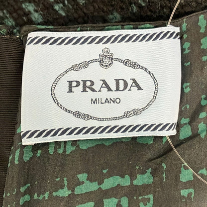 Prada Dress S Black Green 38 — view 3
