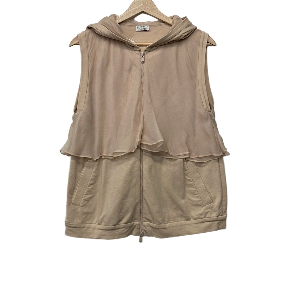 Brunello Cucinelli Hoodie Pink Beige L