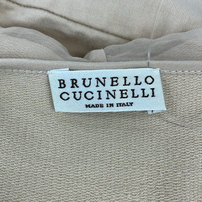 Brunello Cucinelli Hoodie Pink Beige L — view 3