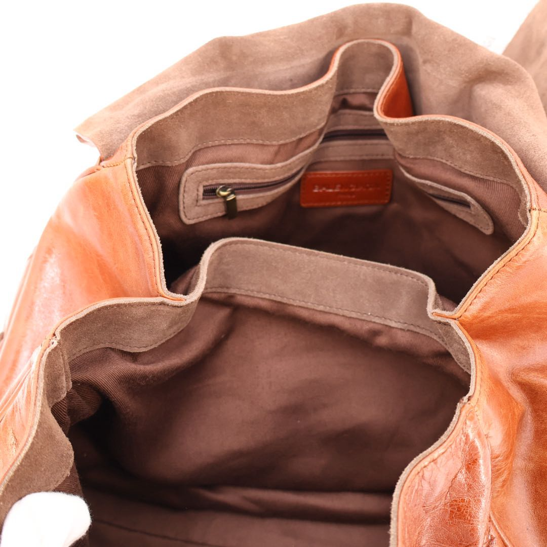 Balenciaga Brown Leather Shoulder Bag — view 8