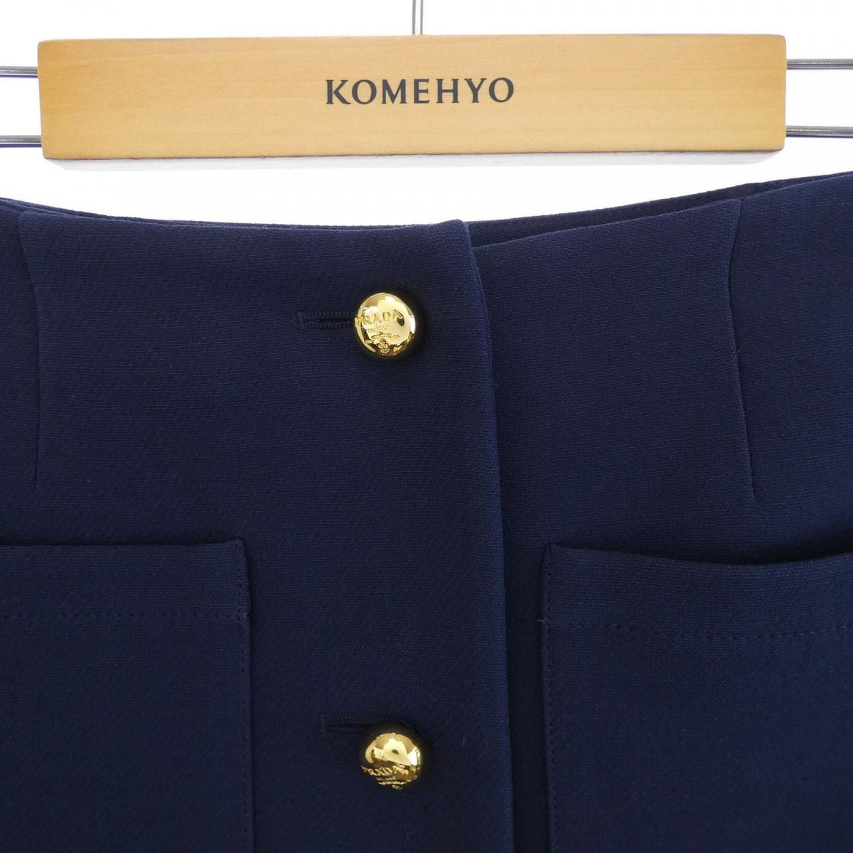 Prada Skirt Navy — view 5