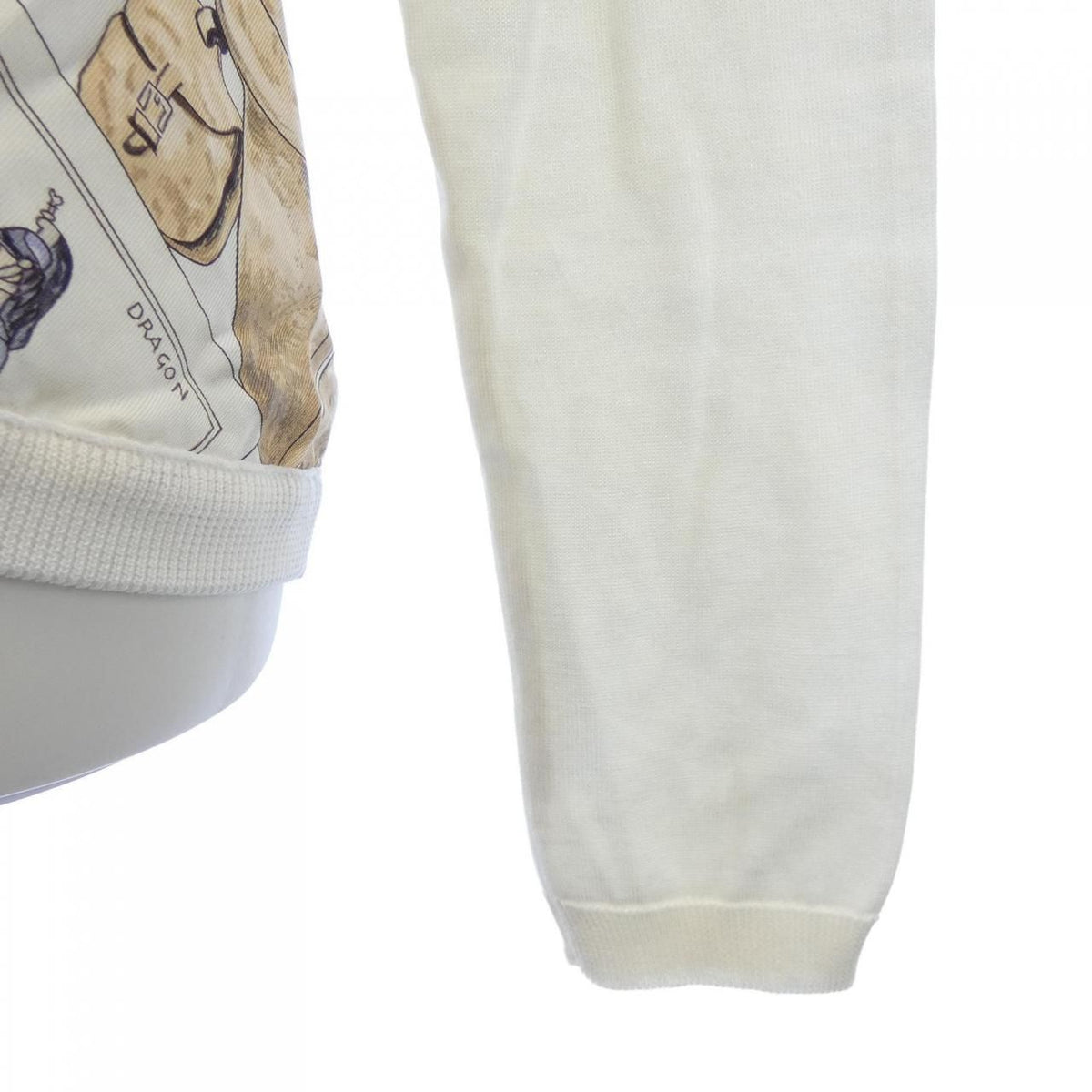 Hermes Vintage Cavalorie Francaise Twillaine Cardigan — view 6