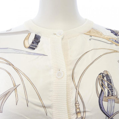 Hermes Vintage Cavalorie Francaise Twillaine Cardigan — view 5