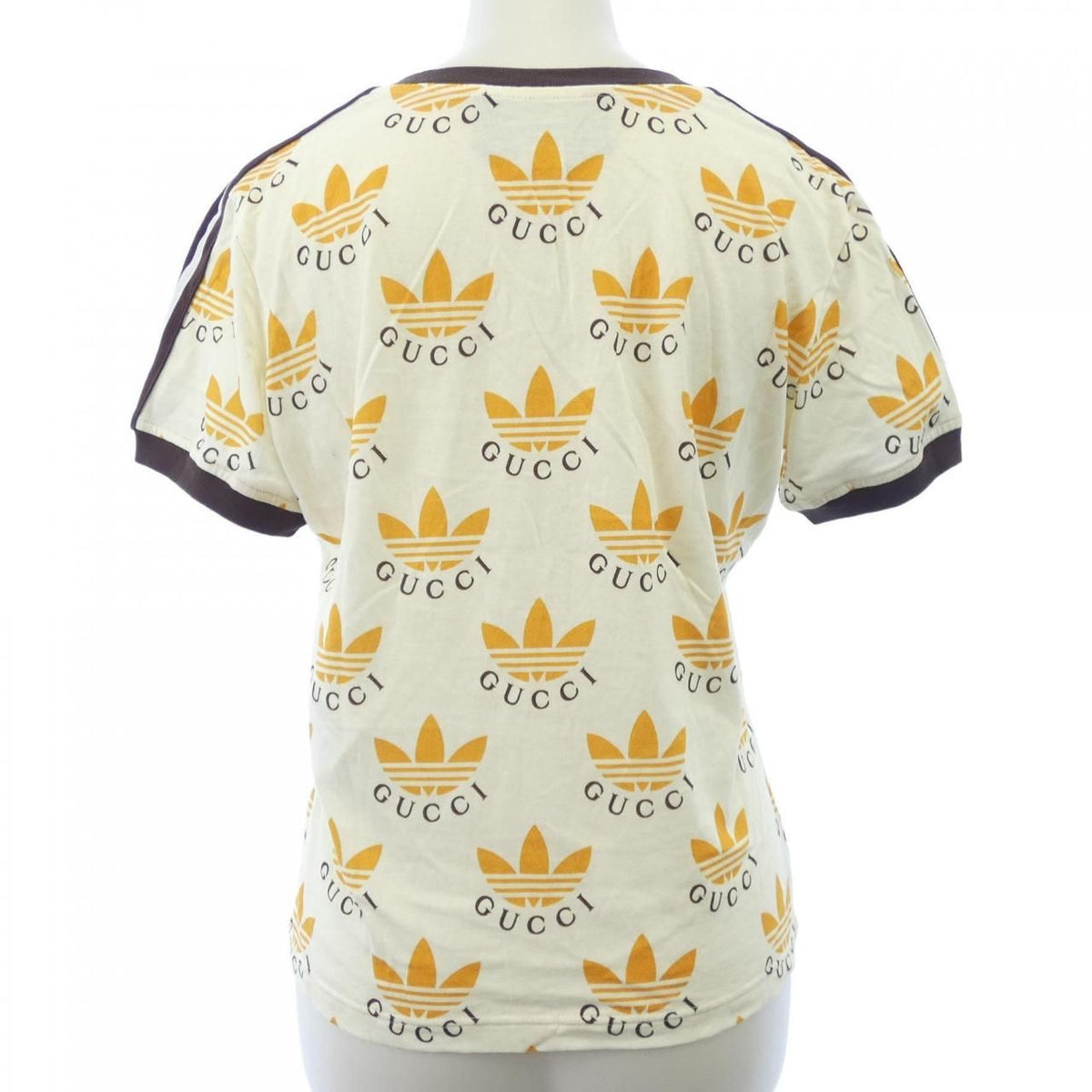 Gucci Adidas T-Shirt Yellow — view 2