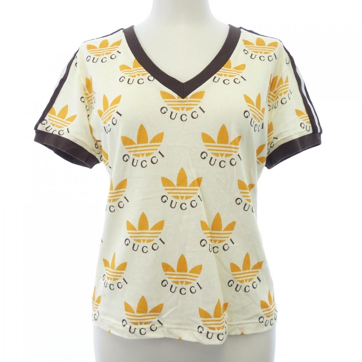 Gucci Adidas T-Shirt Yellow