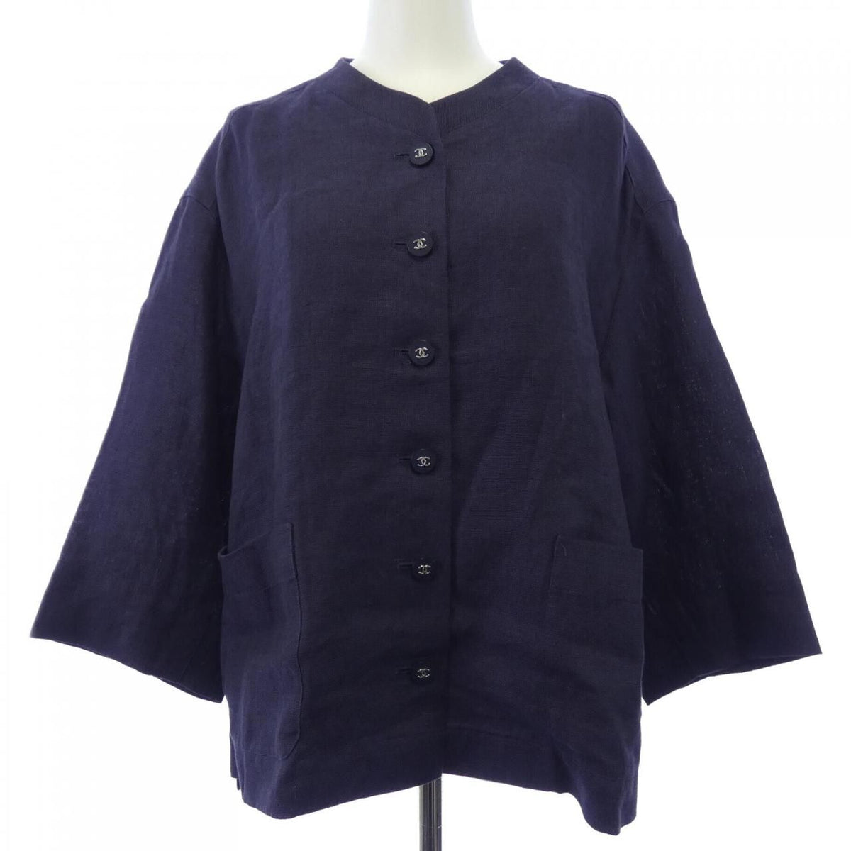 Chanel Vintage 96P Collarless Jacket