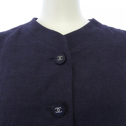Chanel Vintage 96P Collarless Jacket — view 5