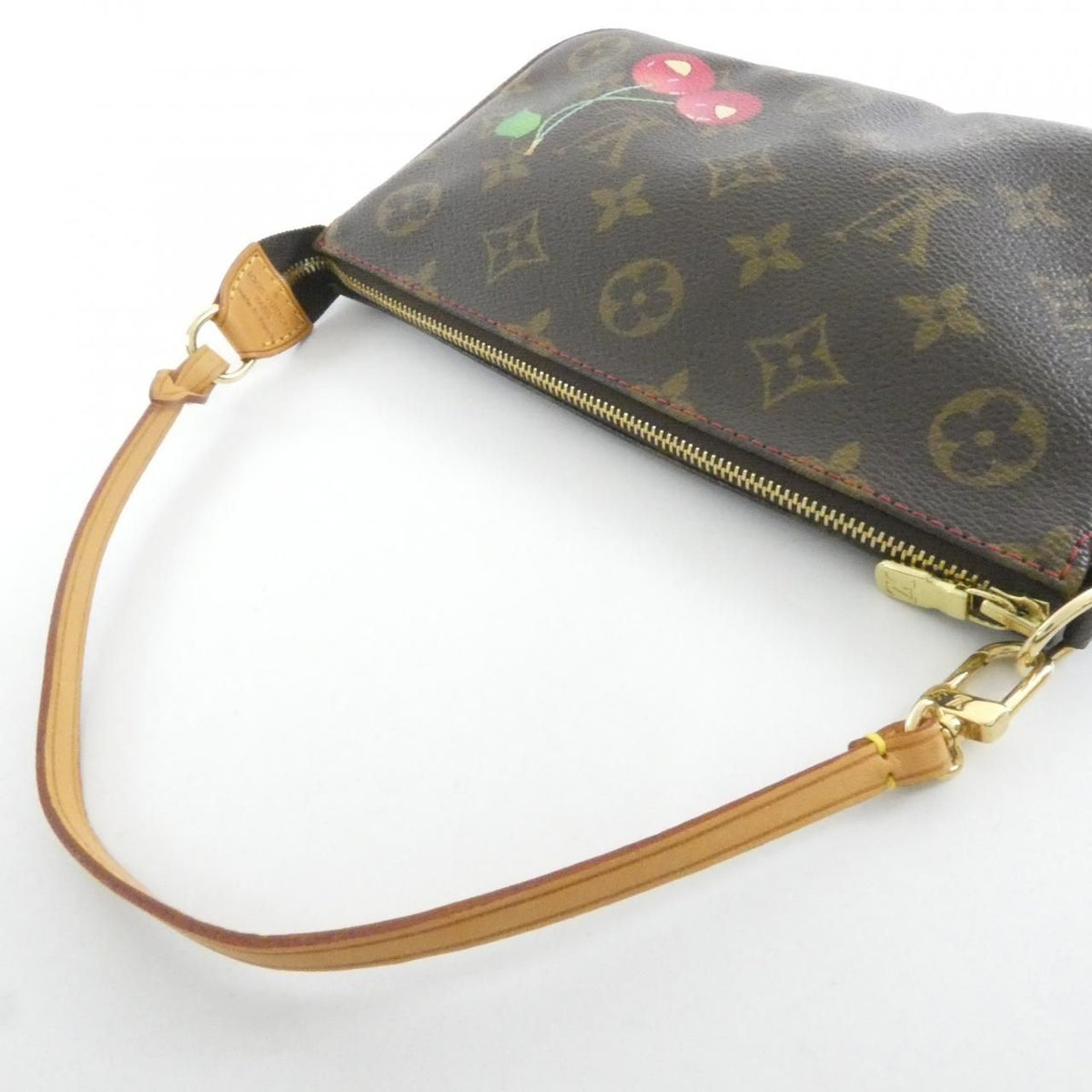 Louis Vuitton Monogram Cherry Pochette Accessoires Pouch — view 4