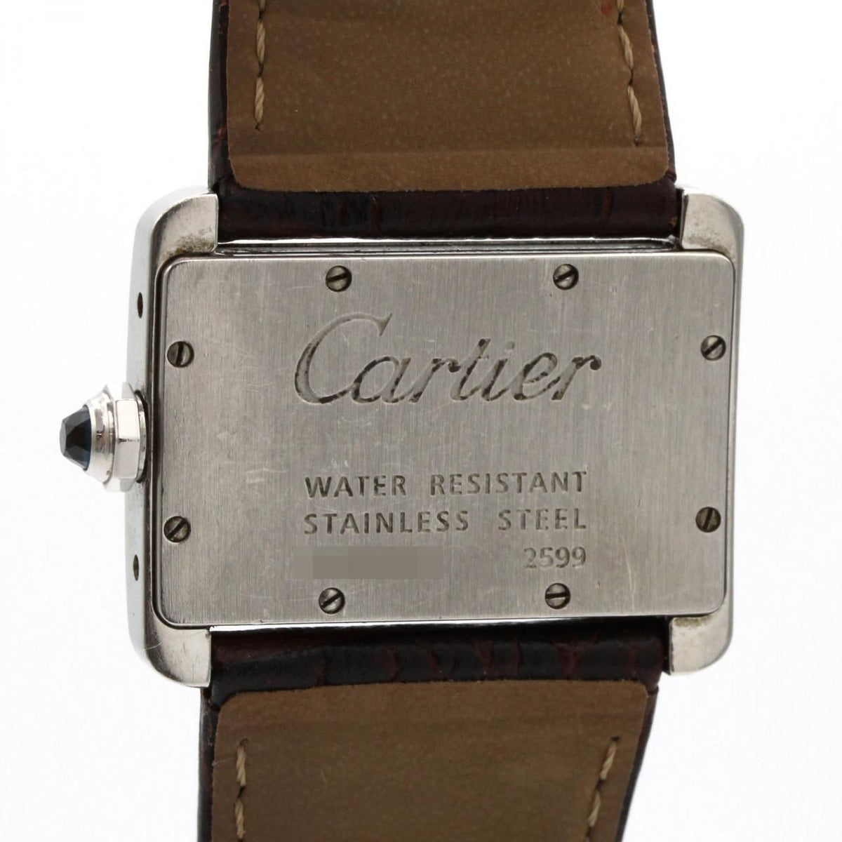 Cartier Mini Tank Divan SS Quartz Watch — view 5