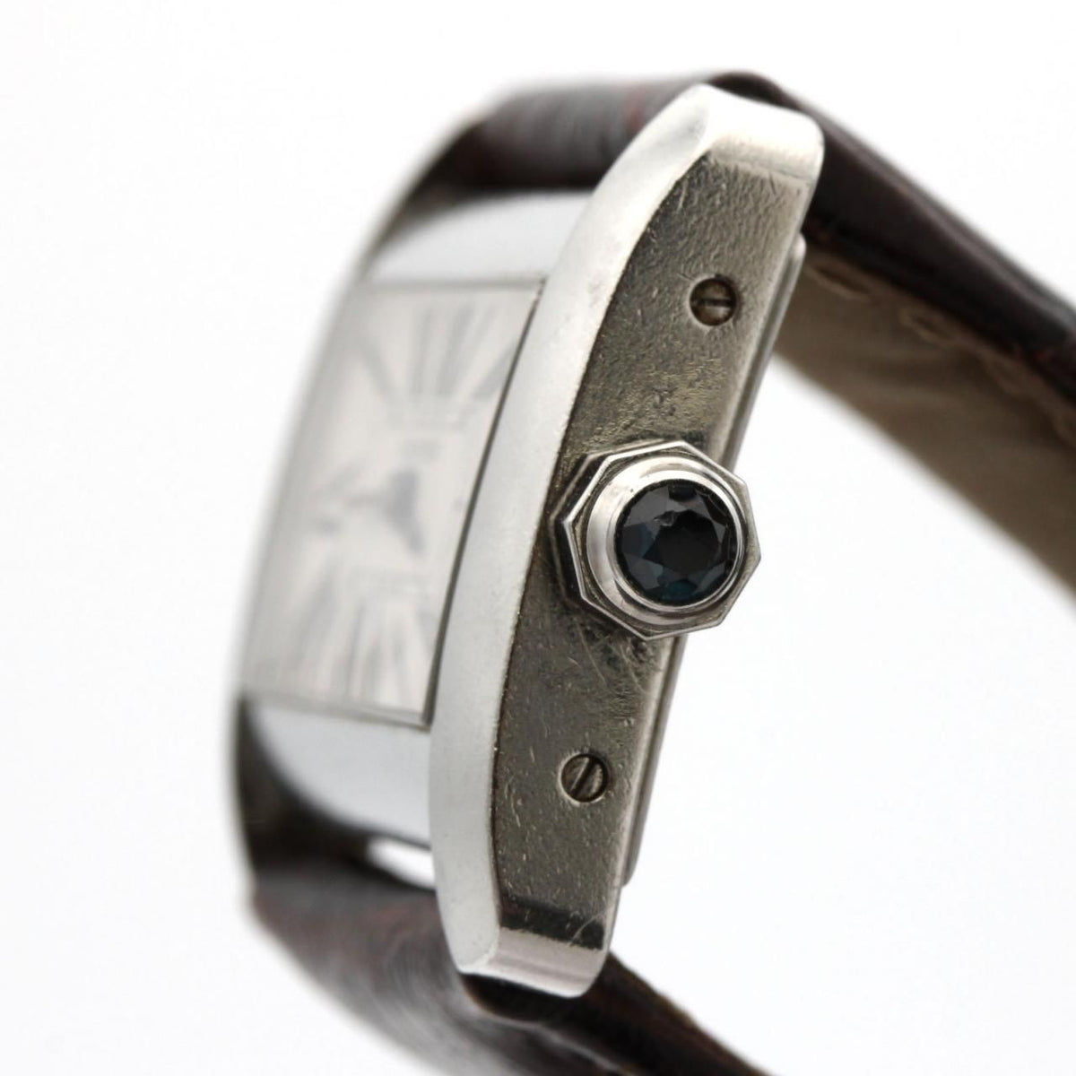Cartier Mini Tank Divan SS Quartz Watch — view 3