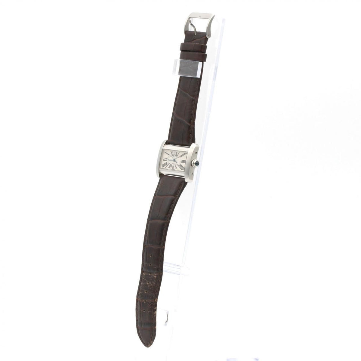 Cartier Mini Tank Divan SS Quartz Watch — view 2