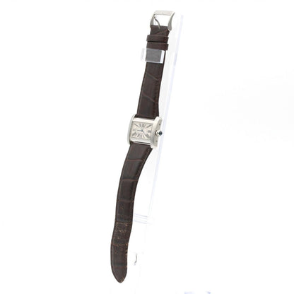 Cartier Mini Tank Divan SS Quartz Watch — view 2