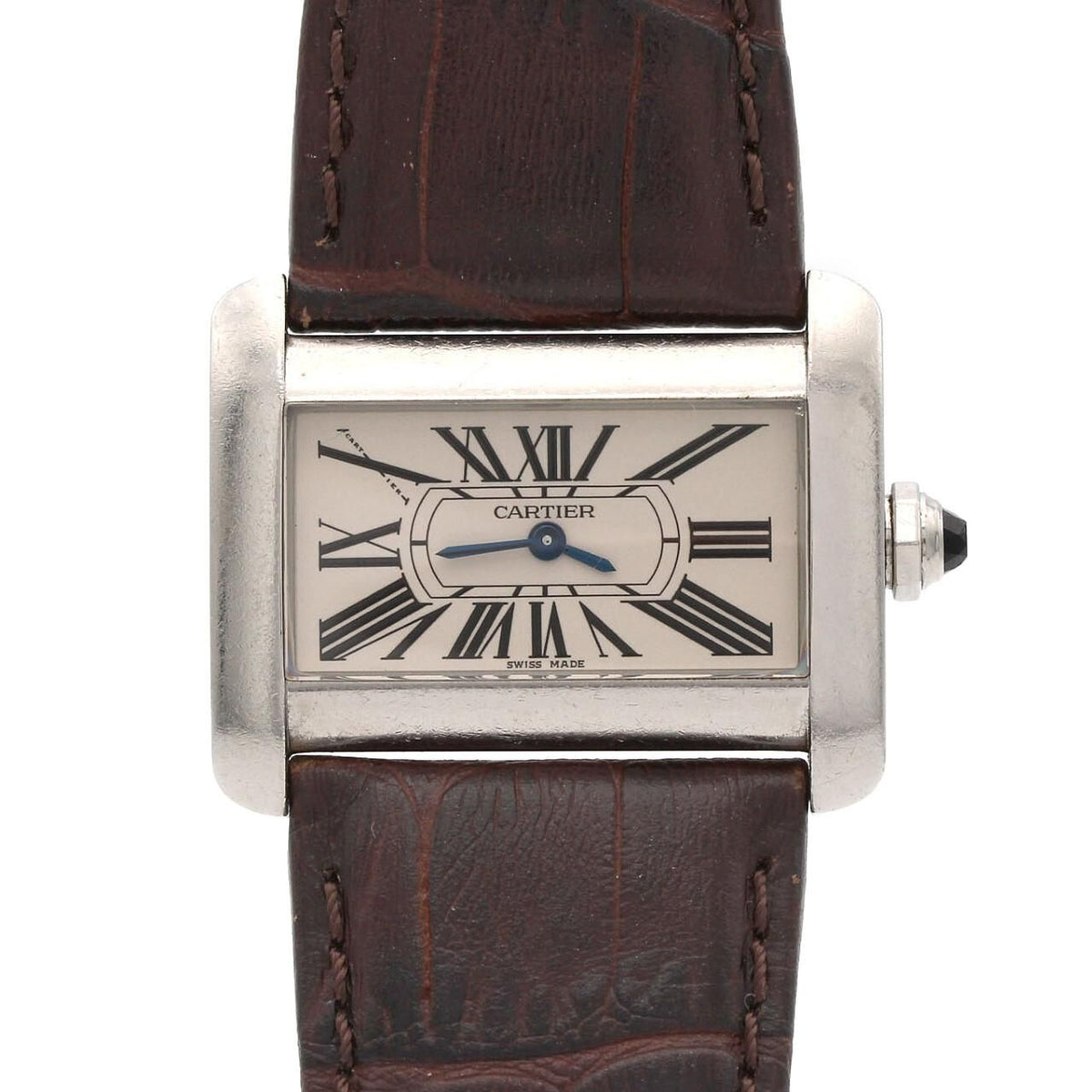 Cartier Mini Tank Divan SS Quartz Watch