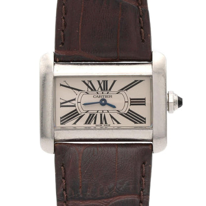 Cartier Mini Tank Divan SS Quartz Watch