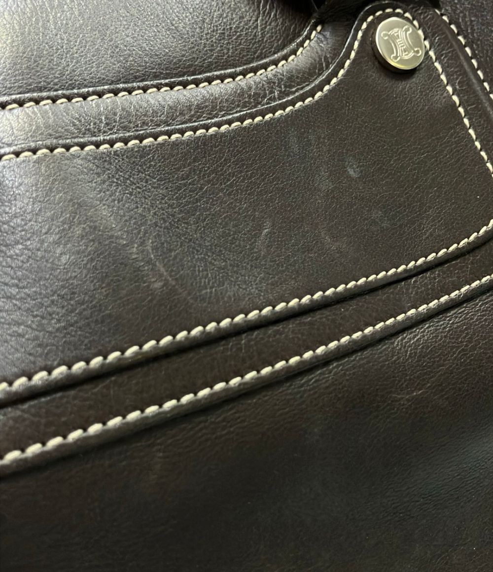 Celine Handbag Brown — view 8