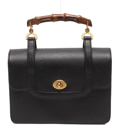 Gucci Handbag Bamboo Black