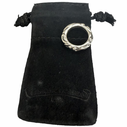 Chrome Hearts Scroll Band Ring Silver — view 2