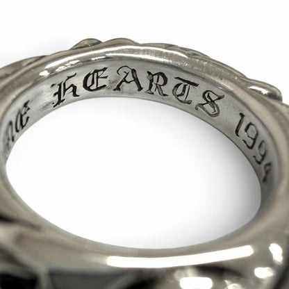 Chrome Hearts Scroll Band Ring Silver — view 8