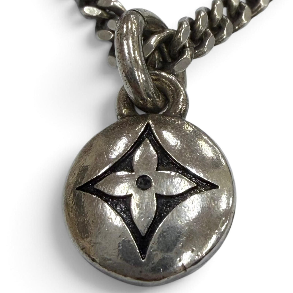 Louis Vuitton LV Sailor Chain 925 Necklace Silver — view 5