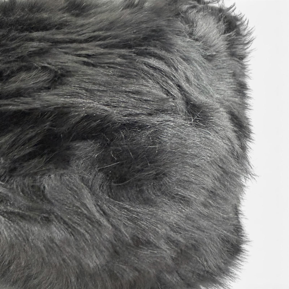 Moncler Caradoc Logo Patch Eco Fur Leather Tote Bag Black — view 7