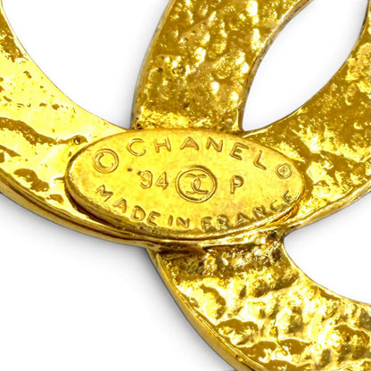 Chanel Vintage 94P CC Logo Chain Pendant Gold — view 7