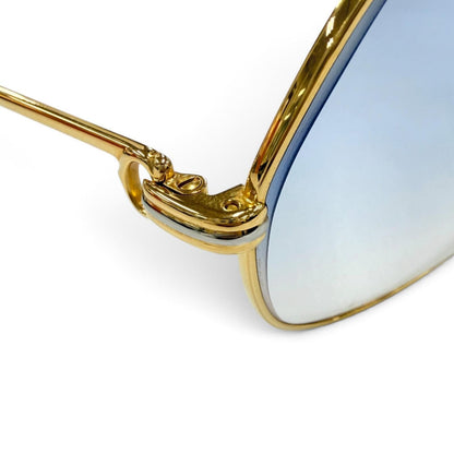 Cartier Vintage Trinity Two Bridge Teardrop Sunglasses Gold Bordeaux Eyewear — view 7