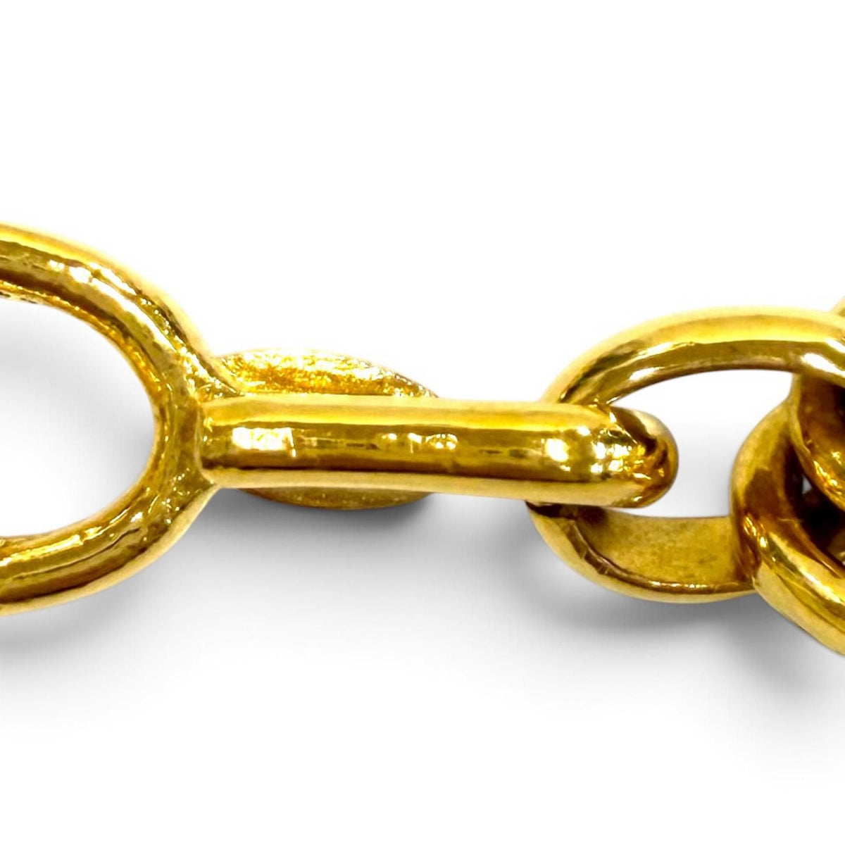 Chanel Vintage 23 CC Logo Chain Belt Gold — view 6