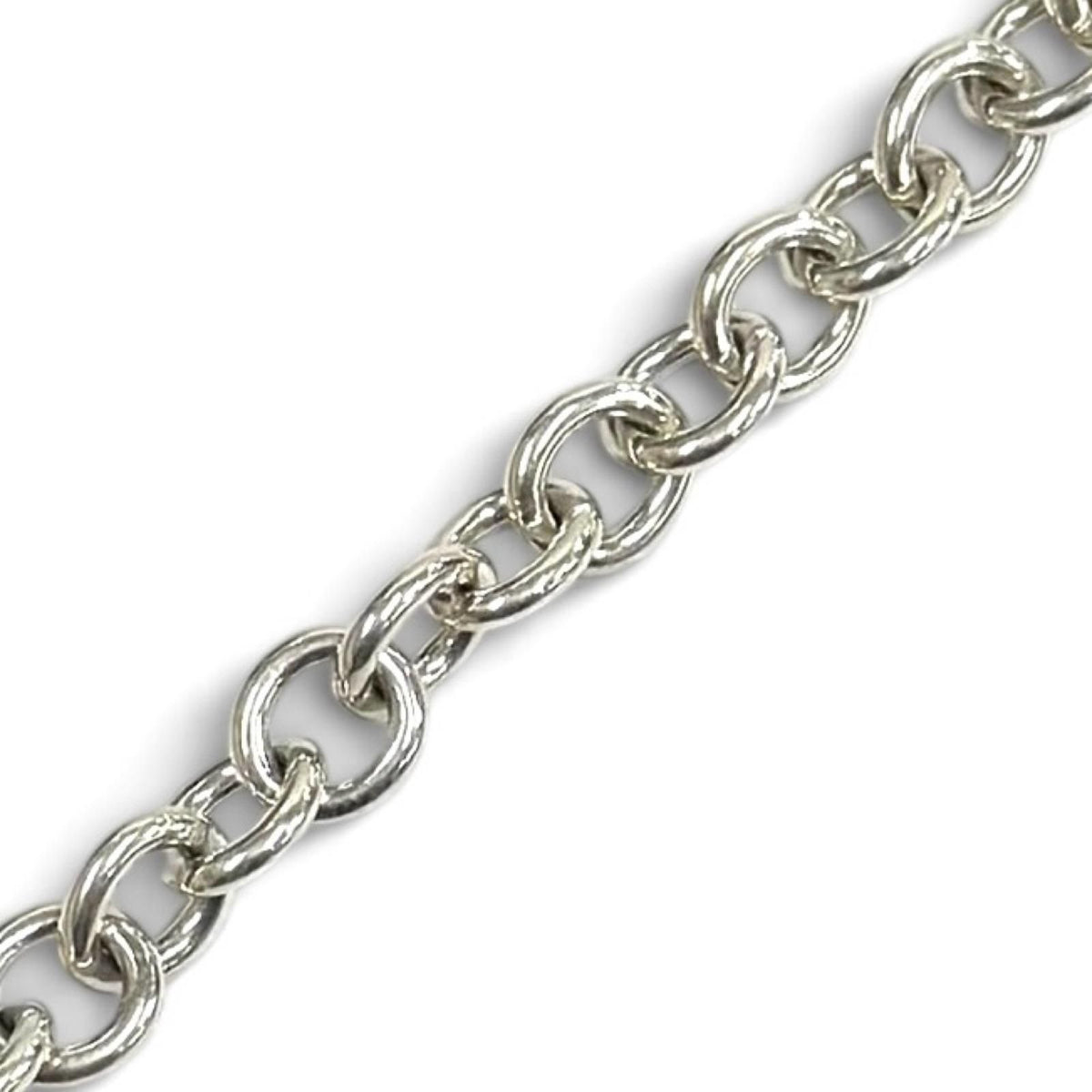 Tiffany & Co Lock Bracelet Logo Inner Circumference 17 Silver — view 5