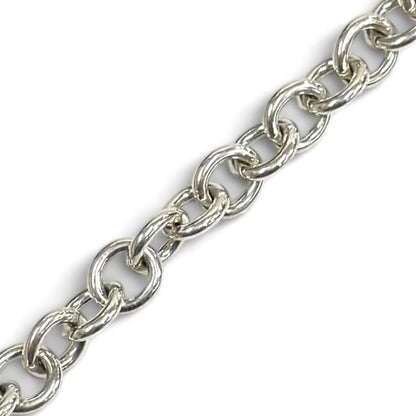 Tiffany & Co Lock Bracelet Logo Inner Circumference 17 Silver — view 5