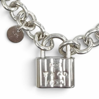 Tiffany & Co Lock Bracelet Logo Inner Circumference 17 Silver — view 2