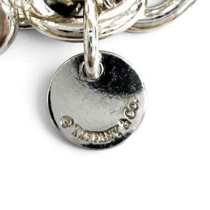Tiffany & Co Lock Bracelet Logo Inner Circumference 17 Silver — view 8