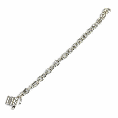 Tiffany & Co Lock Bracelet Logo Inner Circumference 17 Silver — view 4