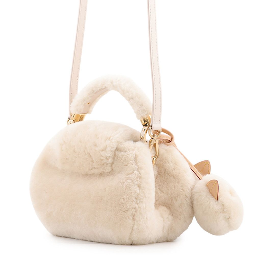 Louis Vuitton Capucines Shearling 2-Way Shoulder Bag — view 2