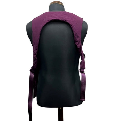 Louis Vuitton Padded Utility Vest Sleeveless Harness Virgil Abloh Purple 46 — view 3