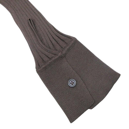 Bottega Veneta Silk Ribbed Knit Shirt Long Sleeve Top Dress Layered Design 38 — view 7