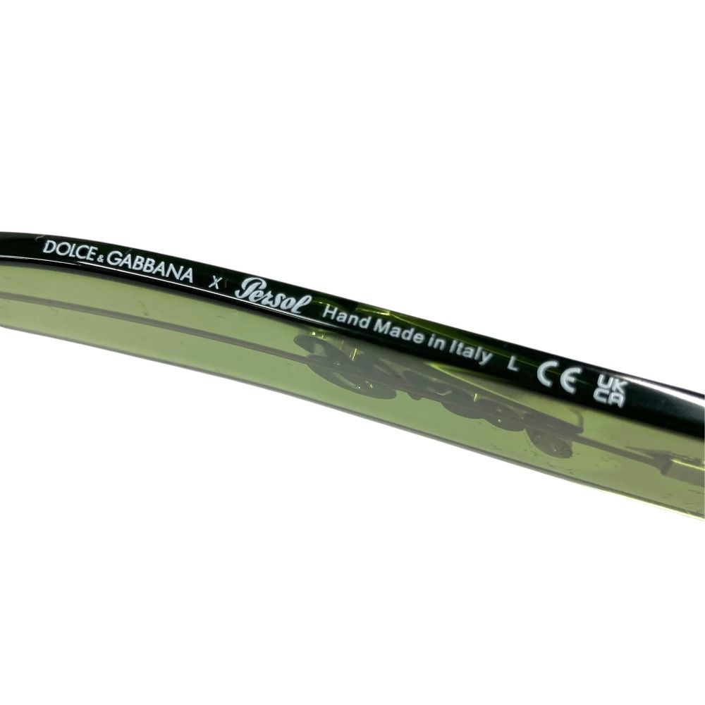 Dolce & Gabbana Persol & Sunglasses Clear Frame Eyewear Green — view 6