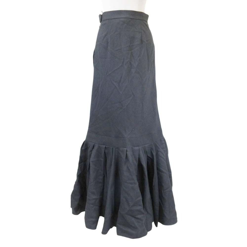 Louis Vuitton Mermaid Design Long Skirt Resort Collection Black 36 — view 5