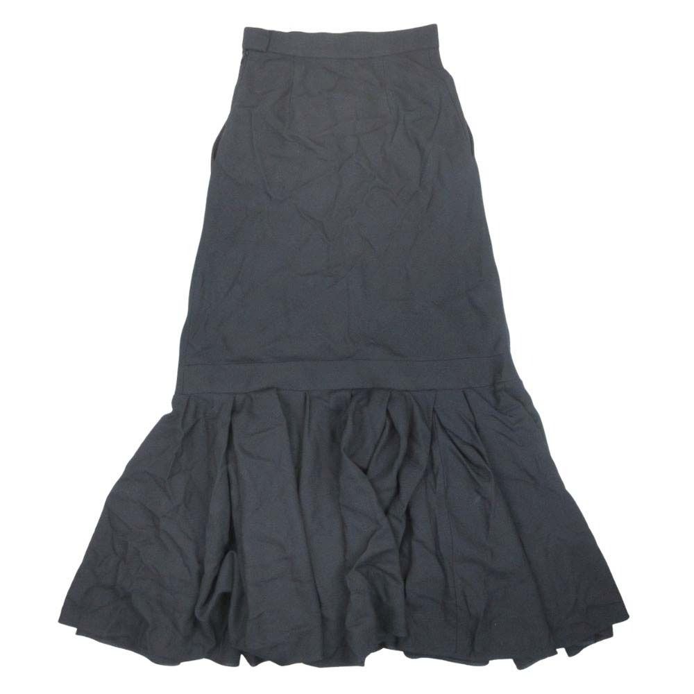 Louis Vuitton Mermaid Design Long Skirt Resort Collection Black 36 — view 2
