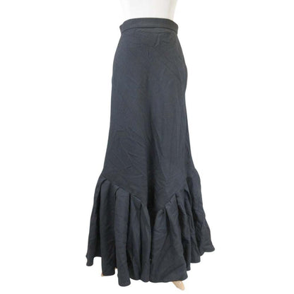 Louis Vuitton Mermaid Design Long Skirt Resort Collection Black 36 — view 3