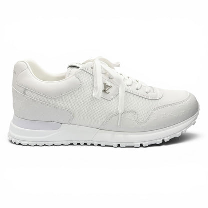 Louis Vuitton Run Away Line Mesh Leather Monogram Sneakers White 7 — view 6