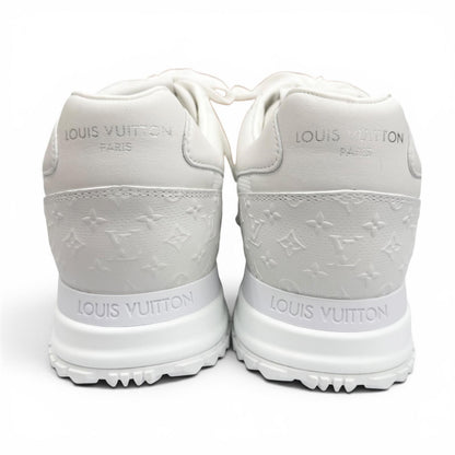 Louis Vuitton Run Away Line Mesh Leather Monogram Sneakers White 7 — view 4