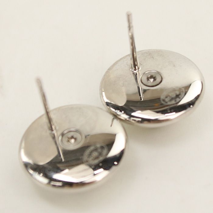 Chanel Rhinestone CC Logo Earrings Metal — view 3