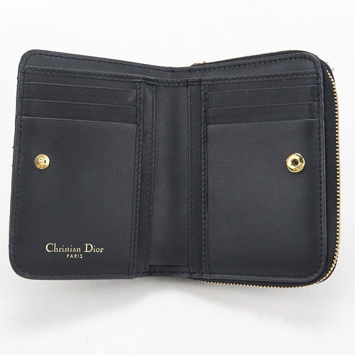 Dior Scarlet Wallet Caro Bifold Calfskin — view 3
