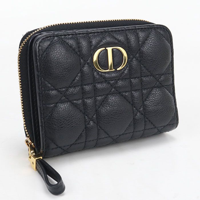 Dior Scarlet Wallet Caro Bifold Calfskin