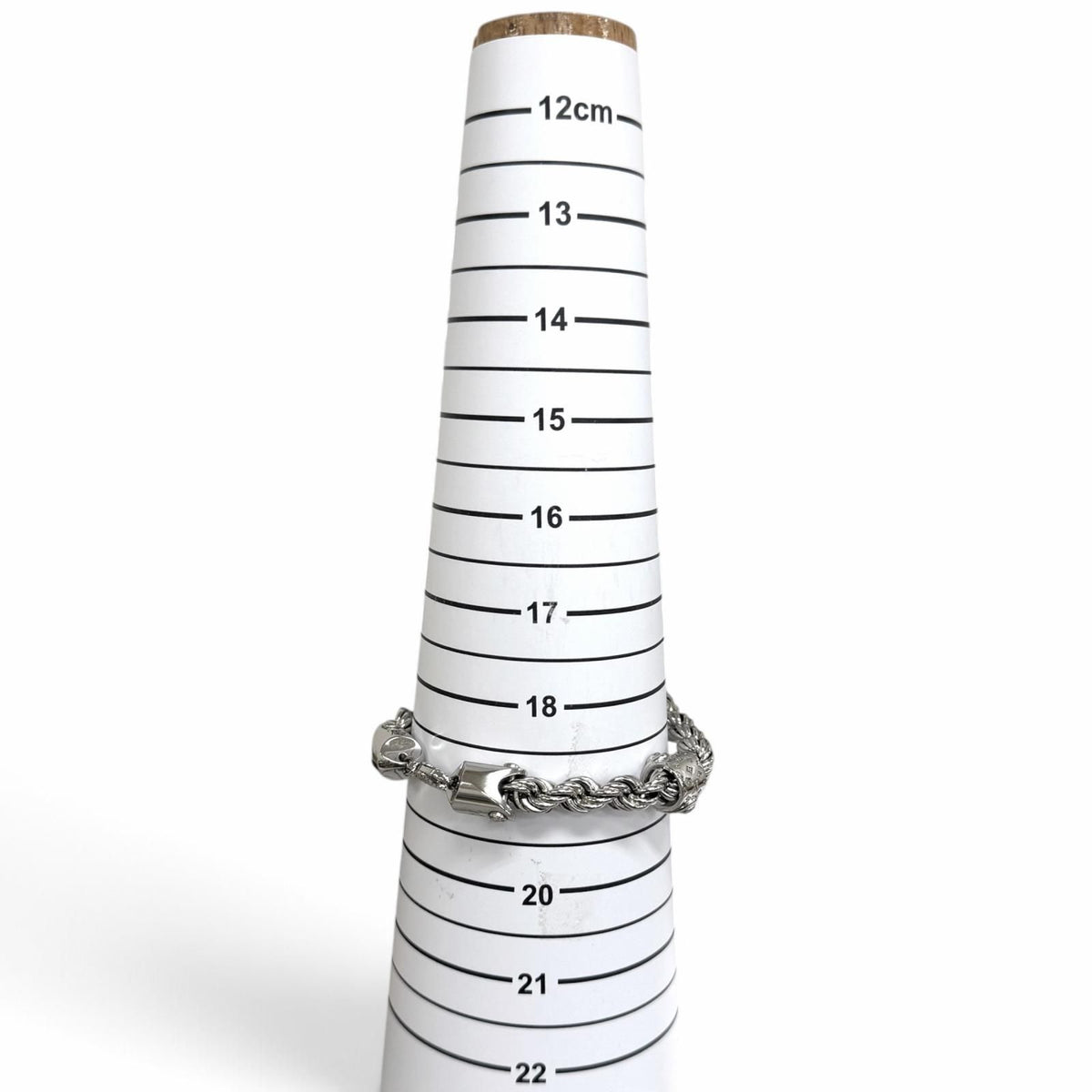 Louis Vuitton LV Rope Bracelet Silver — view 8